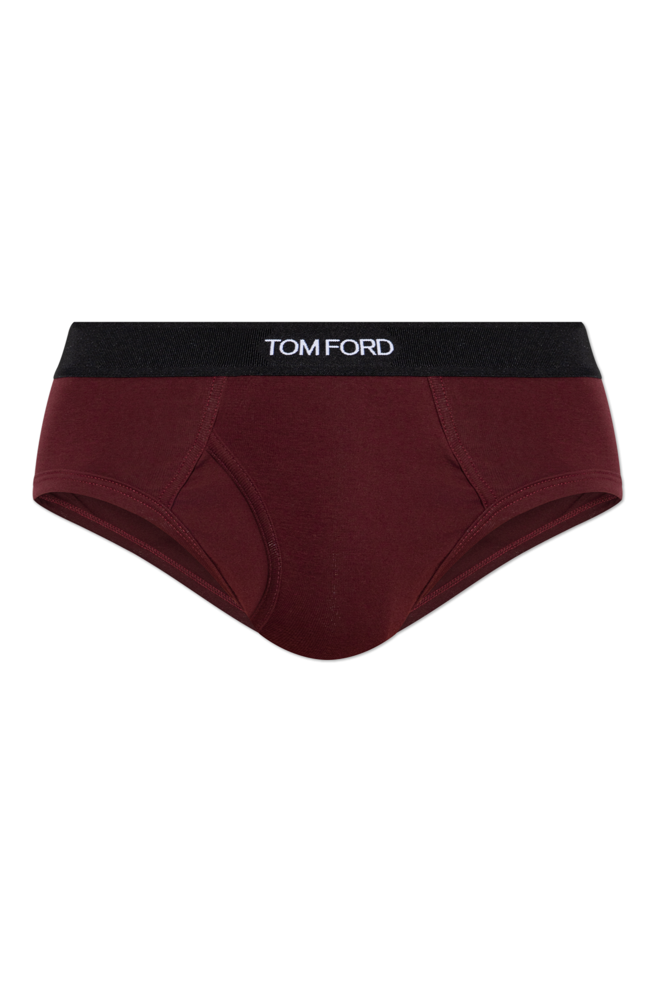 Burgundy Briefs with logo Tom Ford - Vitkac AS